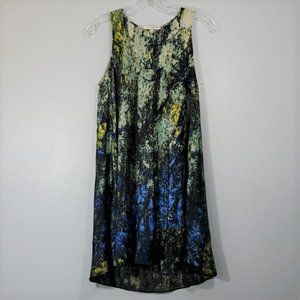 Lavender Brown Sleeveless Dress Small